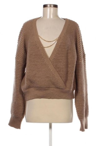 Női pulóver SHEIN, Méret XL, Szín Bézs, Ár 2 575 Ft