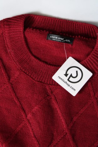 Γυναικείο πουλόβερ SHEIN, Μέγεθος 3XL, Χρώμα Κόκκινο, Τιμή 17,94 €