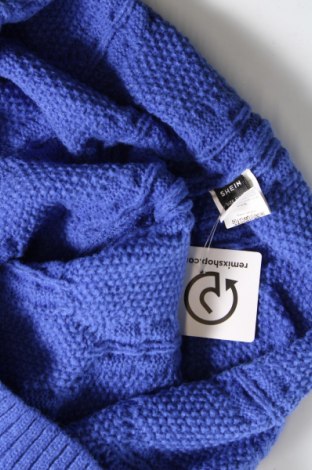 Pulover de femei SHEIN, Mărime L, Culoare Albastru, Preț 38,16 Lei