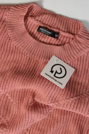 Damski sweter SHEIN, Rozmiar XL, Kolor Różowy, Cena 25,97 zł