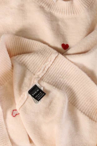 Дамски пуловер SHEIN, Размер L, Цвят Бежов, Цена 11,60 лв.