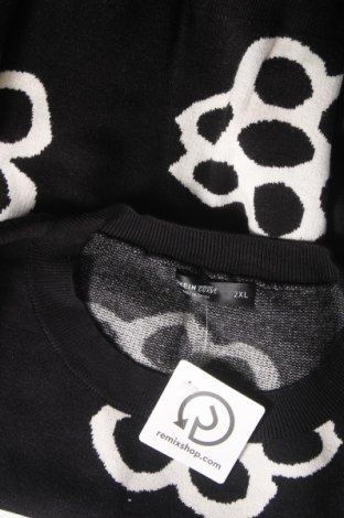 Дамски пуловер SHEIN, Размер XXL, Цвят Черен, Цена 14,50 лв.