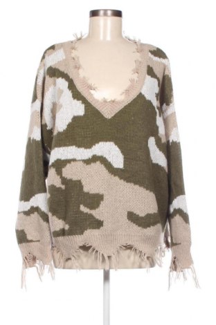 Γυναικείο πουλόβερ SHEIN, Μέγεθος 3XL, Χρώμα Πολύχρωμο, Τιμή 17,94 €
