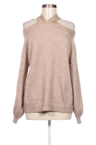 Дамски пуловер SHEIN, Размер S, Цвят Бежов, Цена 6,38 лв.