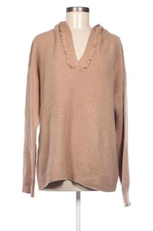 Дамски пуловер SHEIN, Размер XL, Цвят Кафяв, Цена 17,40 лв.