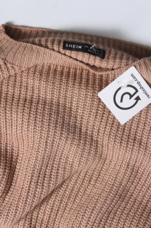 Damenpullover SHEIN, Größe M, Farbe Beige, Preis 6,49 €