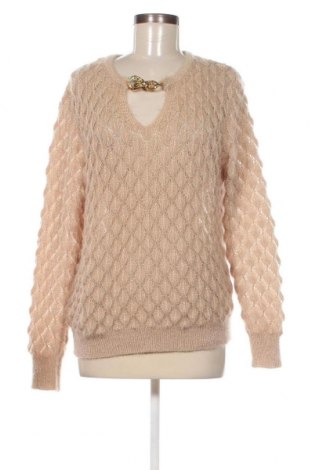 Γυναικείο πουλόβερ SHEIN, Μέγεθος M, Χρώμα  Μπέζ, Τιμή 8,97 €