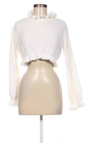 Дамски пуловер SHEIN, Размер L, Цвят Бял, Цена 6,38 лв.