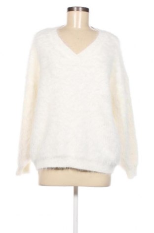 Дамски пуловер SHEIN, Размер L, Цвят Бял, Цена 6,38 лв.
