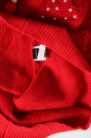 Дамски пуловер SHEIN, Размер M, Цвят Червен, Цена 29,00 лв.