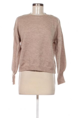 Дамски пуловер SHEIN, Размер S, Цвят Бежов, Цена 12,18 лв.
