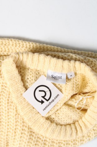 Дамски пуловер Saint Tropez, Размер M, Цвят Жълт, Цена 16,40 лв.