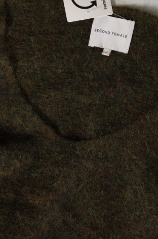 Γυναικείο πουλόβερ Second Female, Μέγεθος L, Χρώμα Πράσινο, Τιμή 13,42 €