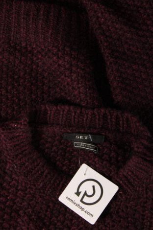 Дамски пуловер Set, Размер M, Цвят Лилав, Цена 17,36 лв.