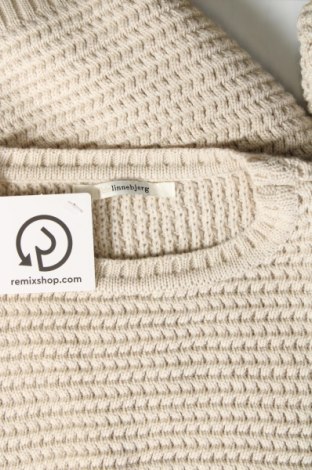 Дамски пуловер Sibin Linnebjerg, Размер M, Цвят Бежов, Цена 26,04 лв.