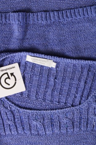 Дамски пуловер Signature, Размер L, Цвят Син, Цена 9,57 лв.