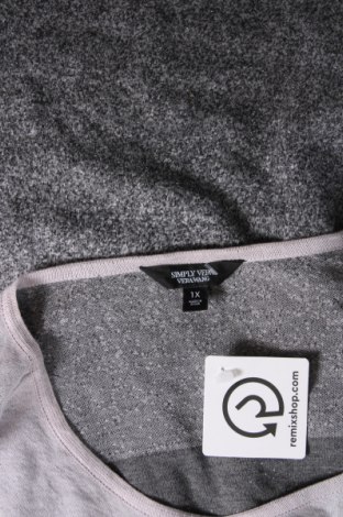 Damski sweter Simply Vera Vera Wang, Rozmiar XL, Kolor Kolorowy, Cena 36,72 zł