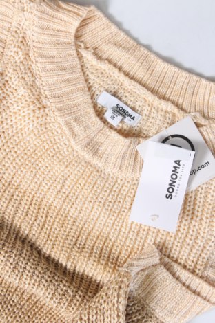 Дамски пуловер Sonoma, Размер XL, Цвят Бежов, Цена 20,70 лв.