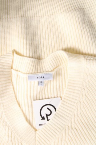 Γυναικείο πουλόβερ Sora, Μέγεθος M, Χρώμα Εκρού, Τιμή 5,74 €