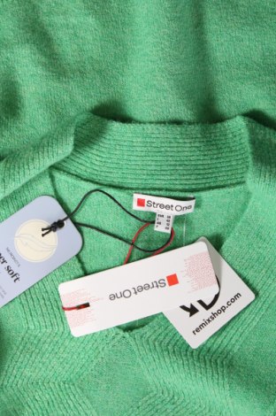 Дамски пуловер Street One, Размер M, Цвят Зелен, Цена 37,20 лв.