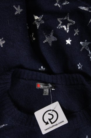 Дамски пуловер Street One, Размер M, Цвят Син, Цена 16,40 лв.