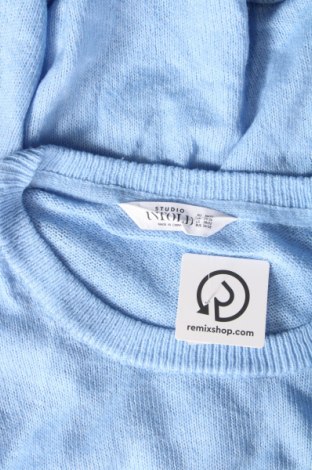 Дамски пуловер Studio Untold by Ulla Popken, Размер XXL, Цвят Син, Цена 6,15 лв.
