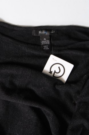 Γυναικείο πουλόβερ Style & Co, Μέγεθος L, Χρώμα Μαύρο, Τιμή 4,49 €