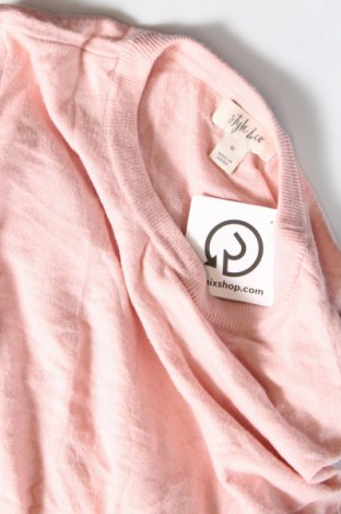 Γυναικείο πουλόβερ Style & Co, Μέγεθος M, Χρώμα Ρόζ , Τιμή 4,66 €