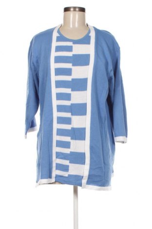 Дамски пуловер Stylus, Размер 3XL, Цвят Син, Цена 27,55 лв.