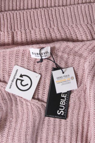 Női pulóver Sublevel, Méret L, Szín Rózsaszín, Ár 4 668 Ft
