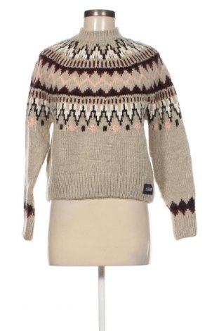 Дамски пуловер Superdry, Размер M, Цвят Бежов, Цена 26,79 лв.