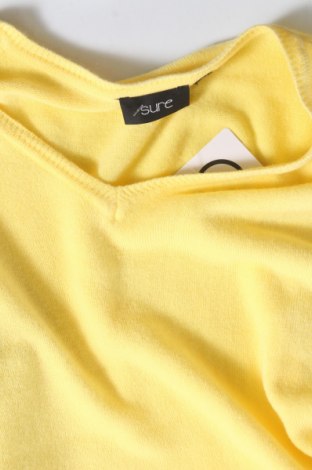 Γυναικείο πουλόβερ Sure, Μέγεθος XL, Χρώμα Κίτρινο, Τιμή 17,94 €