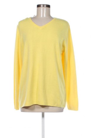 Дамски пуловер Sure, Размер XL, Цвят Жълт, Цена 17,40 лв.