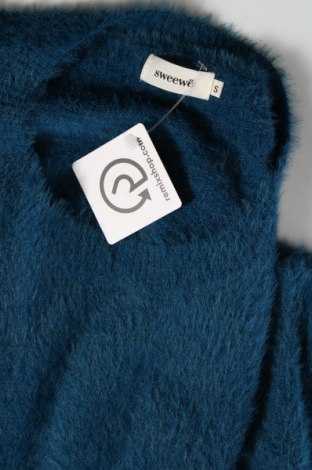 Дамски пуловер Sweewe, Размер S, Цвят Син, Цена 11,60 лв.