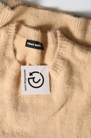 Дамски пуловер Tally Weijl, Размер M, Цвят Бежов, Цена 9,86 лв.