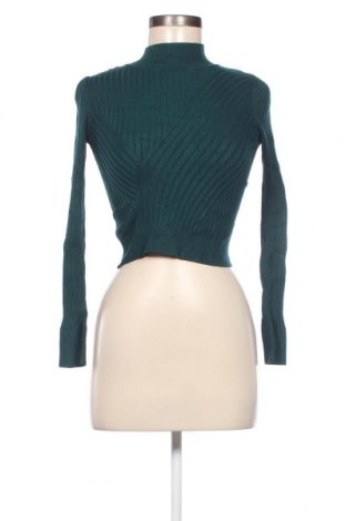 Γυναικείο πουλόβερ Tally Weijl, Μέγεθος XS, Χρώμα Πράσινο, Τιμή 7,18 €
