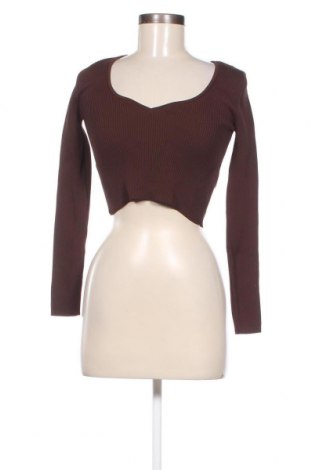 Дамски пуловер Tally Weijl, Размер XS, Цвят Кафяв, Цена 21,16 лв.
