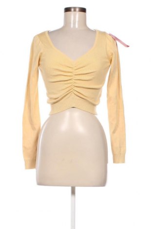 Γυναικείο πουλόβερ Tally Weijl, Μέγεθος S, Χρώμα Κίτρινο, Τιμή 9,48 €