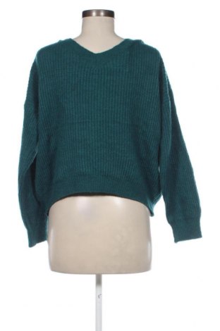 Дамски пуловер Terra di Siena, Размер M, Цвят Зелен, Цена 10,66 лв.