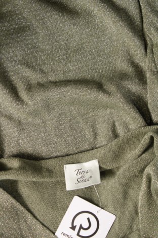 Дамски пуловер Terra di Siena, Размер M, Цвят Зелен, Цена 16,40 лв.