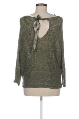Дамски пуловер Terra di Siena, Размер M, Цвят Зелен, Цена 16,40 лв.