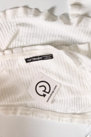Γυναικείο πουλόβερ Threadbare, Μέγεθος XL, Χρώμα Λευκό, Τιμή 5,02 €