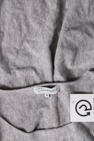 Γυναικείο πουλόβερ Timezone, Μέγεθος XL, Χρώμα Γκρί, Τιμή 6,64 €