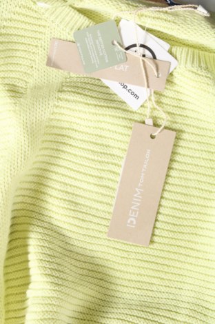 Дамски пуловер Tom Tailor, Размер L, Цвят Жълт, Цена 37,20 лв.