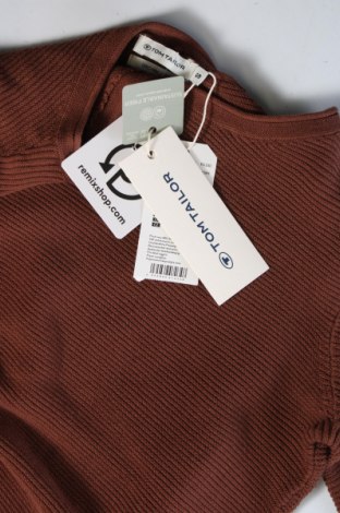 Дамски пуловер Tom Tailor, Размер S, Цвят Кафяв, Цена 37,20 лв.