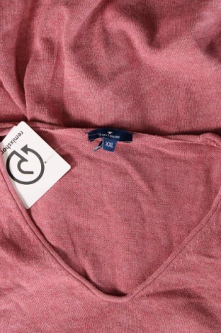 Дамски пуловер Tom Tailor, Размер XXL, Цвят Пепел от рози, Цена 10,66 лв.