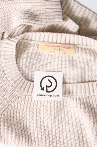 Γυναικείο πουλόβερ Tom Tailor, Μέγεθος XL, Χρώμα  Μπέζ, Τιμή 12,93 €