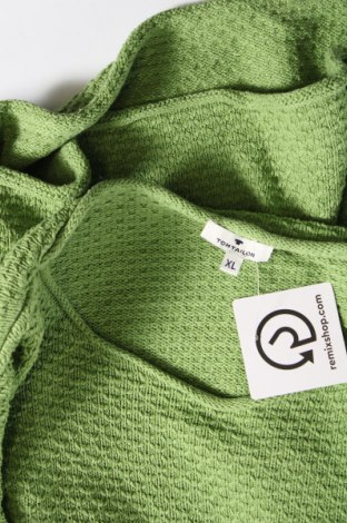 Дамски пуловер Tom Tailor, Размер XL, Цвят Зелен, Цена 22,14 лв.