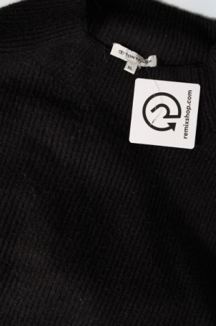 Дамски пуловер Tom Tailor, Размер XL, Цвят Черен, Цена 20,91 лв.