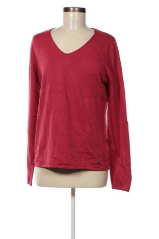 Дамски пуловер Tom Tailor, Размер XL, Цвят Червен, Цена 24,60 лв.